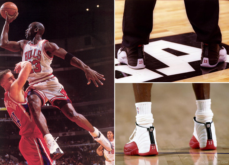 michael jordan air jordan xii history
