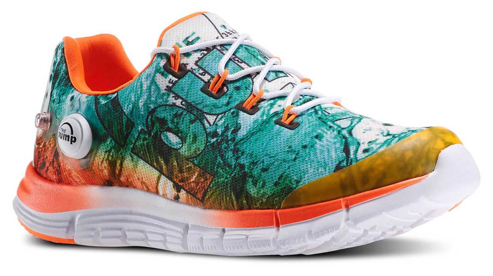 reebok zpump fusion splash