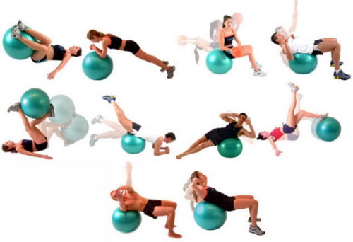 exercicios fitball