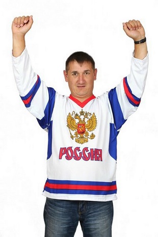 Хоккейный свитер сборной России