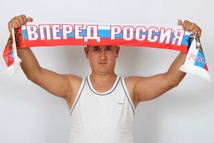 Шарф Россия легкий