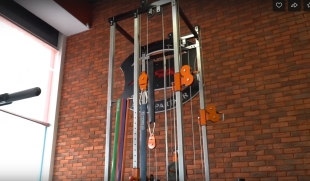 Силовой тренажер на резиновом сопротивлении