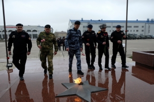 17.03.2024. Спецназ «Ястреб – Каспий» в Дагестане отметил 31-ю годовщину со дня образования